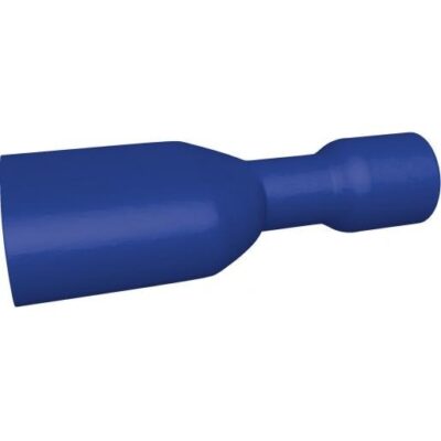 Kabelschoen/ Vlaksteker Geïsoleerd Vrouwelijk Blauw 1,5-2,5mm2 - 6,3 x 0,8 mm