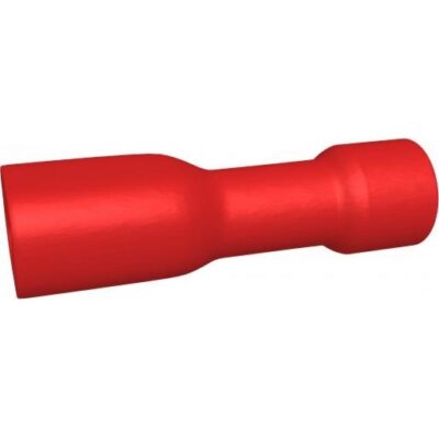 Vlaksteker Geïsoleerd Vrouwelijk Rood 0,5-1,5mm2 - 2,8 x 0,8 mm