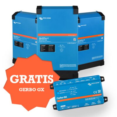 ESS Actie 3 x MultiPlus-II 48/3000: met gratis Cerbo GX