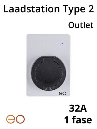 Laadstation type 2 Outlet 32A - Wit