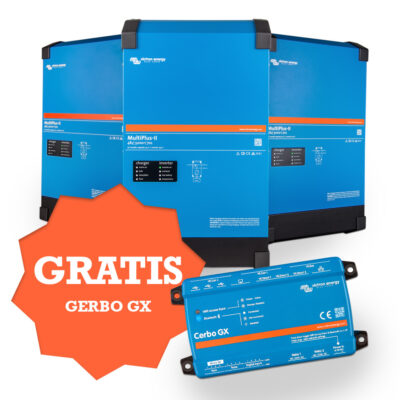 ESS Actie 3 x MultiPlus-II 48/5000: met gratis Cerbo GX