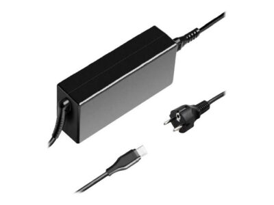 USB-C Power Adapter 65W met EU netsnoer (C5/C6 Schuko)
