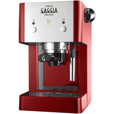 Gaggia Gran Deluxe Espresso apparaat Rood