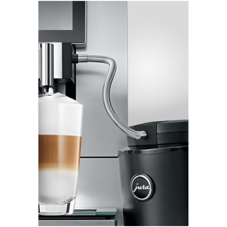 Jura Melkslang met RVS mantel HP3 Koffie accessoire Zilver