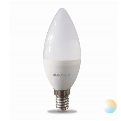 Marmitek GLOW SE - Smart Wi-Fi LED bulb - E14 | 380 lumen | 4.5 W = 35 W Smartverlichting Wit