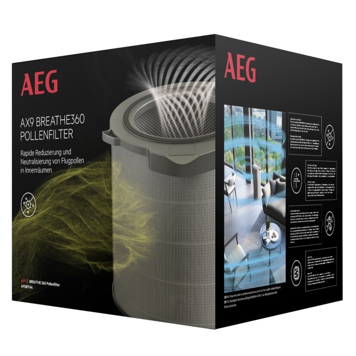 AEG AFDBTH4 Breathe 360 filter Klimaat accessoire Grijs