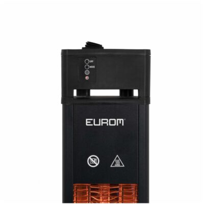 Eurom Q-Tower 2000 RCD Terrasverwarmer Zwart