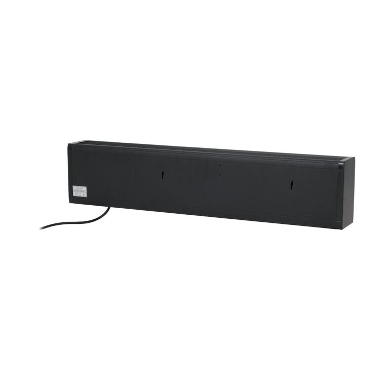 Eurom Alutherm Baseboard 1000 Wi-Fi Convectorkachel Zwart