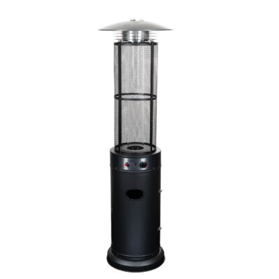 Eurom Flameheater Round 11000 Patioheater Terrasverwarmer Zwart