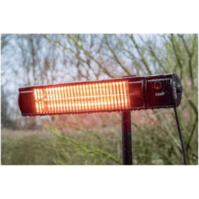 Eurom Golden 2200 Comfort RCD Patioheater Terrasverwarmer Zwart