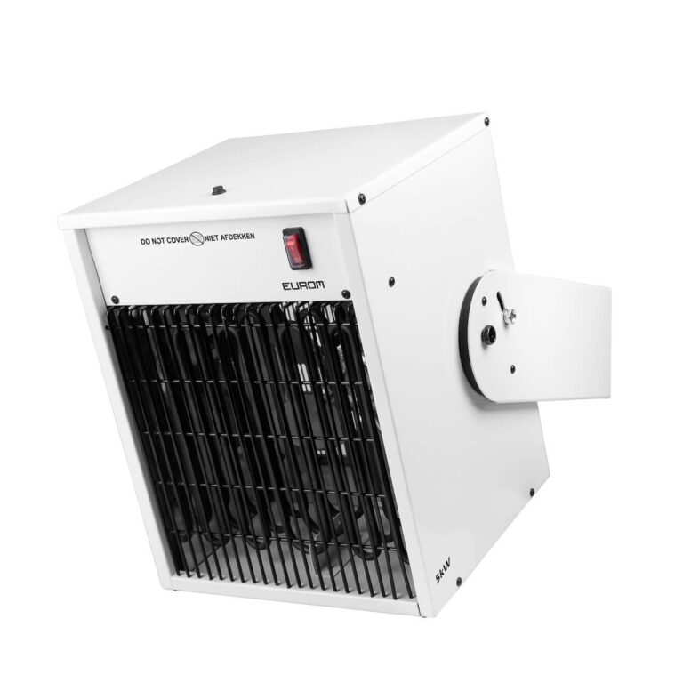 Eurom EK5000 Wall Ventilatorkachel Wit