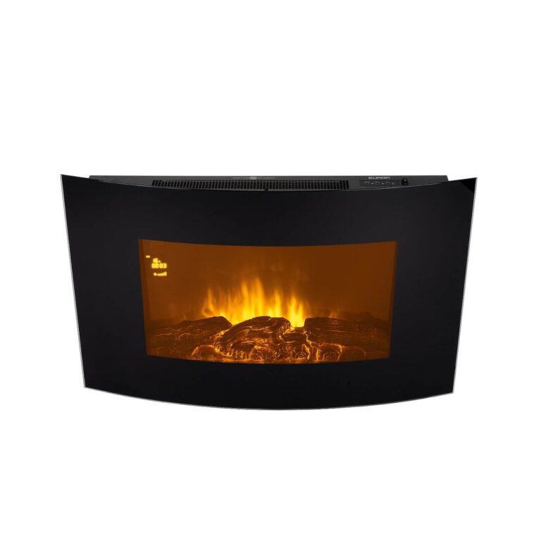 Eurom Valencia Fireplace Elektrische kachel Zwart