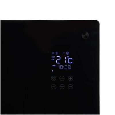 Eurom Alutherm Sani Verre 1200 WiFi Convectorkachel Zwart