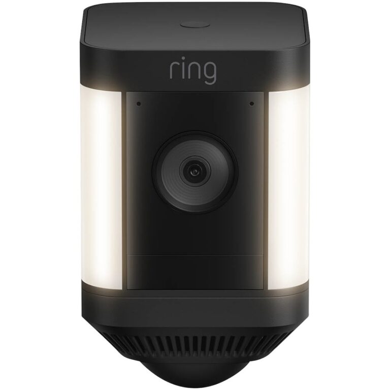 Ring Spotlight Cam Plus Battery IP-camera Zwart