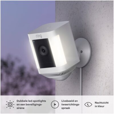 Ring Spotlight Cam Plus Plug-in EU IP-camera Wit