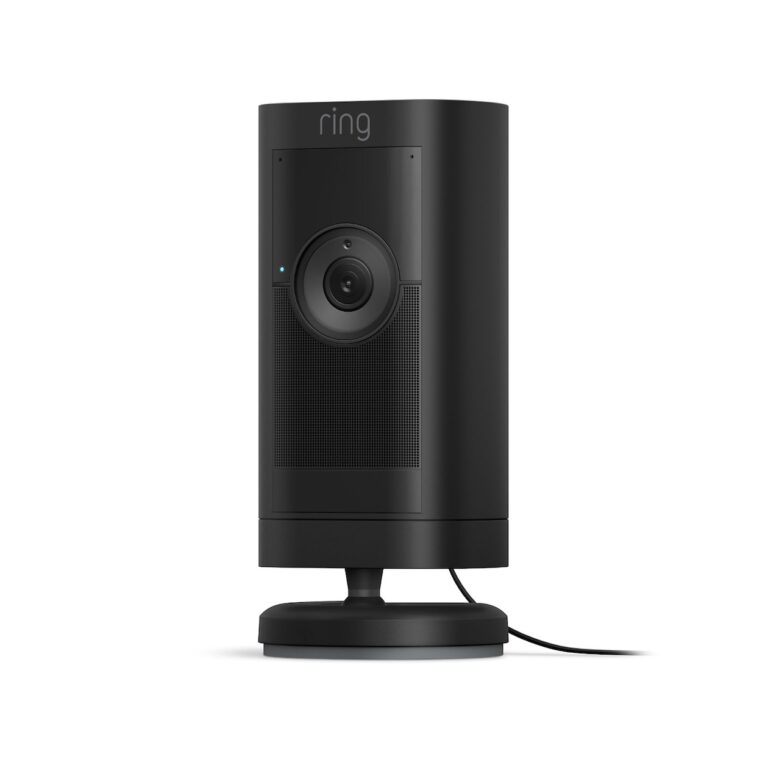 Ring Stick Up Cam Pro Plug-in EU IP-camera Zwart