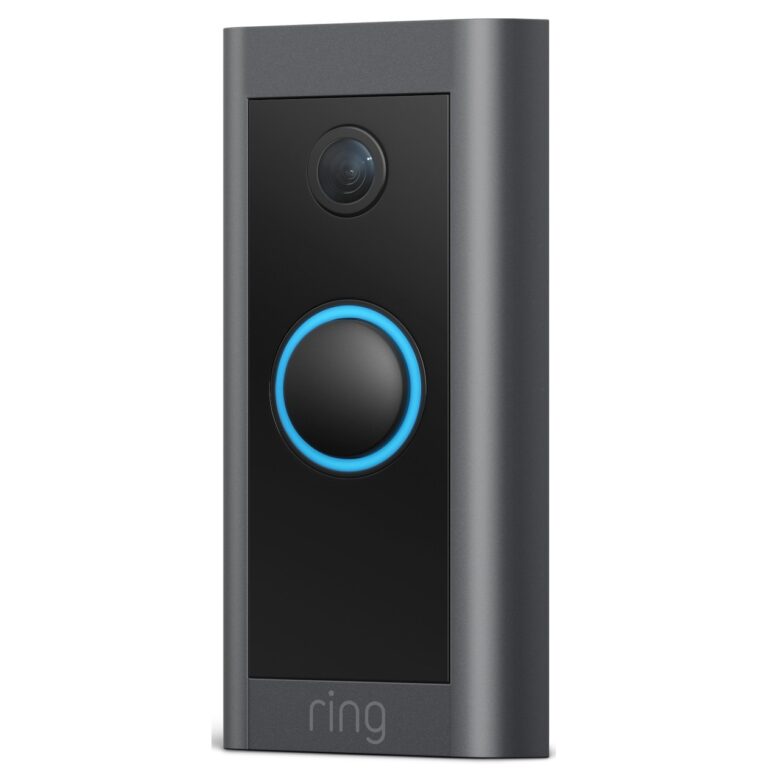 Ring Video Doorbell Wired Slimme deurbel Zwart