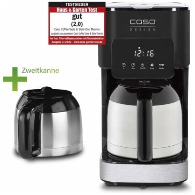 Caso Coffee Taste & Style DUO Thermo 10kops 800w Koffiefilter apparaat