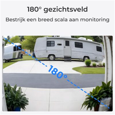 Reolink D340P 5MP bedrade videodeurbel met bel