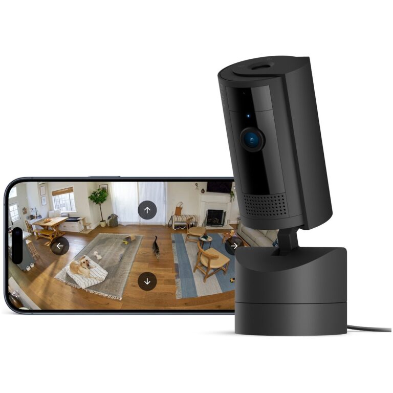 Ring Pan-Tilt Indoor Cam IP-camera Zwart