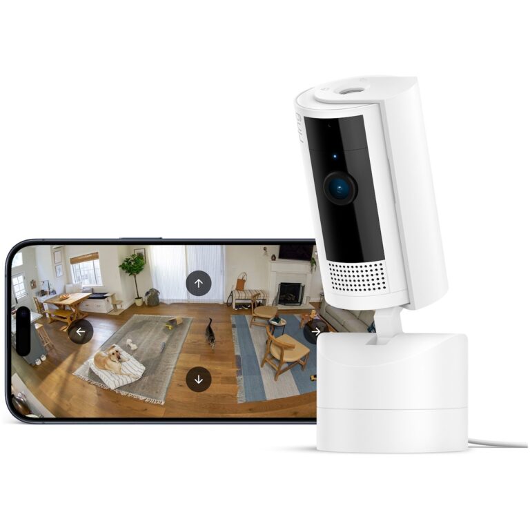 Ring Pan-Tilt Indoor Cam IP-camera Wit