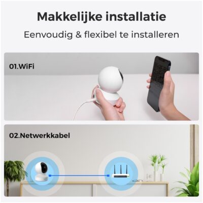 Reolink E-serie E320 – 3MP beveiligingscamera voor binnen