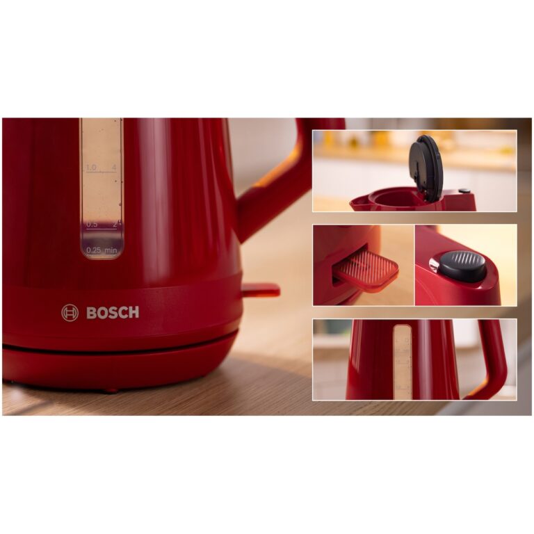 Bosch TWK1M124 Waterkoker Rood