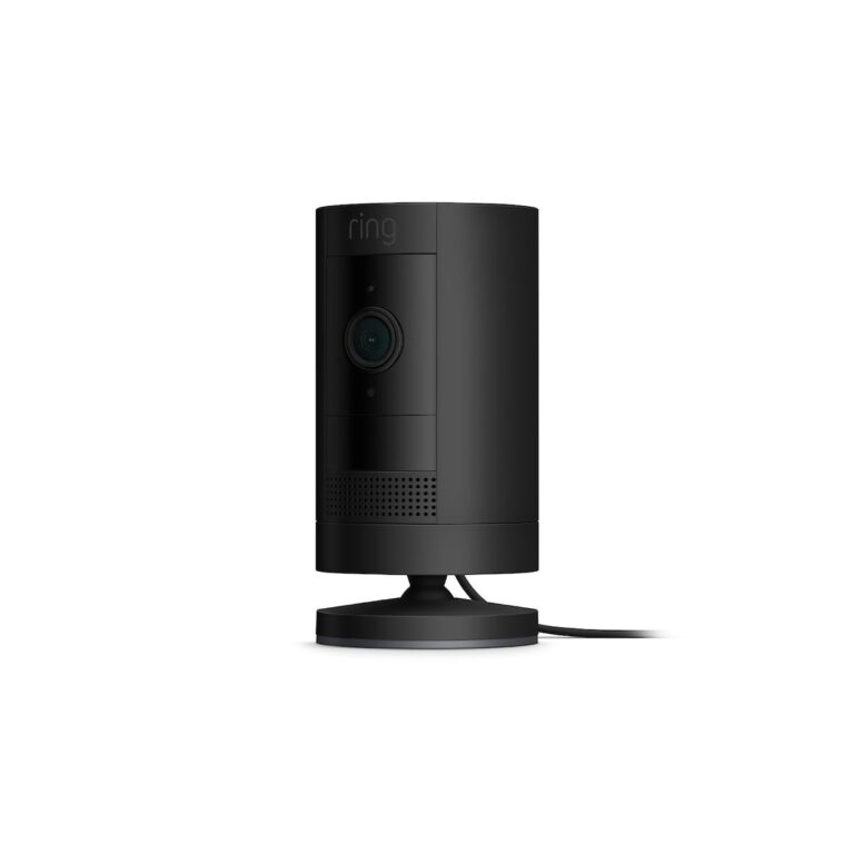 Ring Stick Up Cam Plug-in 2023 EU IP-camera Zwart