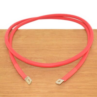 Accukabel verloop 25mm&sup2; 150cm M10-M10 Rood