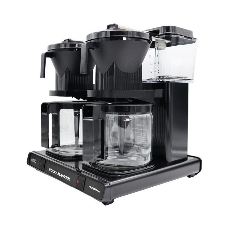 Moccamaster KBG744 Professional Koffiefilter apparaat Zwart