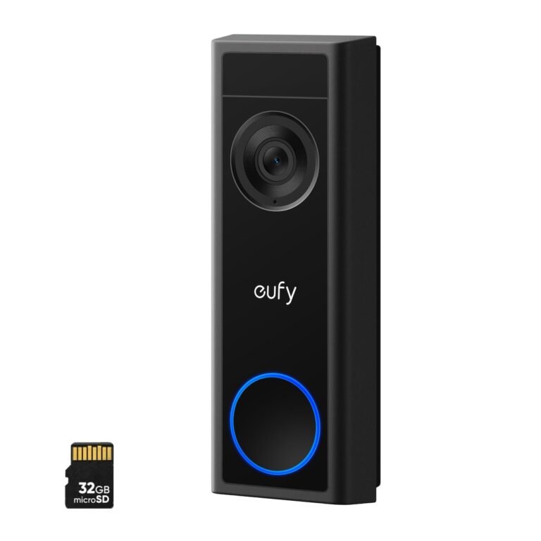 Anker Eufy Video Doorbell C31 + SD kaart Slimme deurbel Zwart