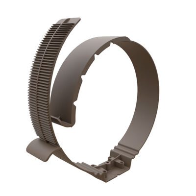 Ubbink Aerfoam beugel - 160-180-200mm - grijs