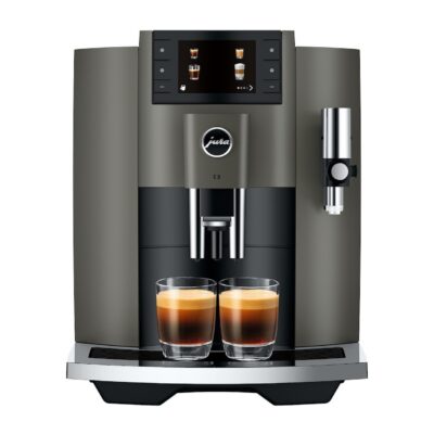 Jura E8 Dark Inox (EC) Volautomaat Grijs