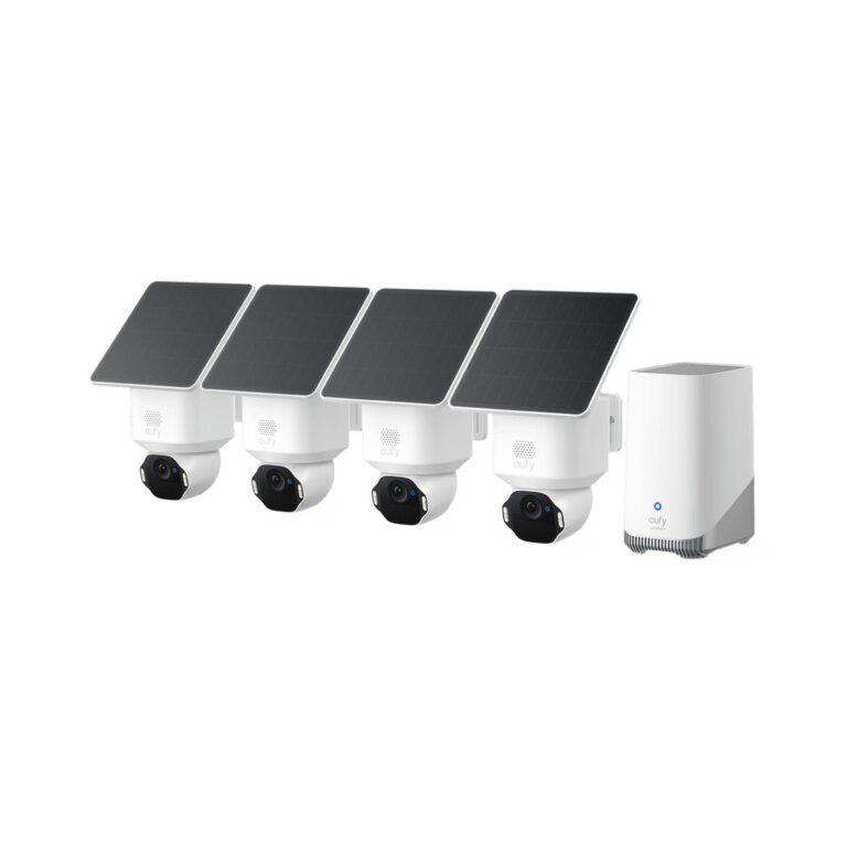 Eufy SoloCam E42 4-Cam kit (HomeBase S380) IP-camera Eufy SoloCam E42 4-Cam kit (HomeBase S380) IP-camera