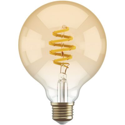HOMBLI Smart Filament Bulb CCT E27 G95 Smartverlichting Bruin
