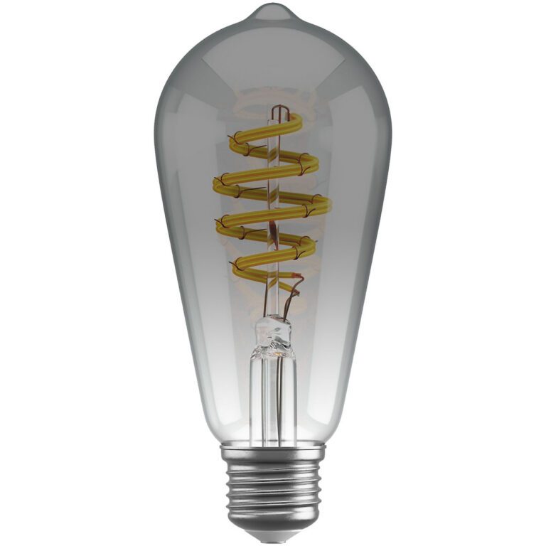 HOMBLI Smart Filament Bulb CCT E27 ST64 Smartverlichting Grijs HOMBLI Smart Filament Bulb CCT E27 ST64 Smartverlichting Grijs