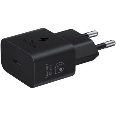 Samsung 25W Power Adapter met USB-C naar USB-C kabel Oplader Zwart