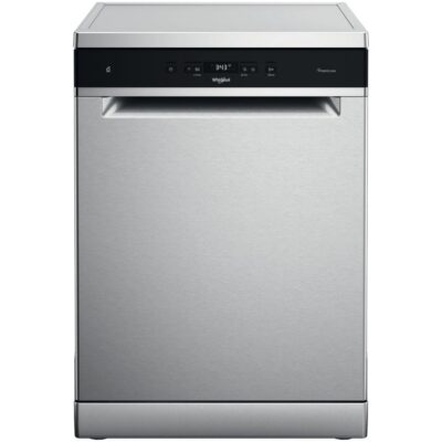 Whirlpool WH6FA14BN7A0X Vrijstaande vaatwasser Zilver
