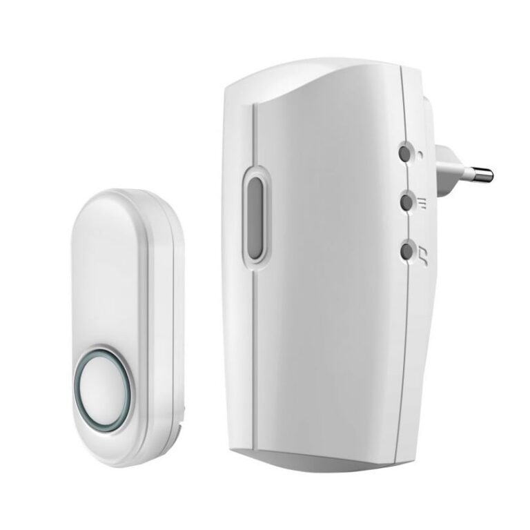 KlikAanKlikUit ACDB-8000AC Plug-in draadloze deurbelset Slimme deurbel Wit KlikAanKlikUit ACDB-8000AC Plug-in draadloze deurbelset Slimme deurbel Wit