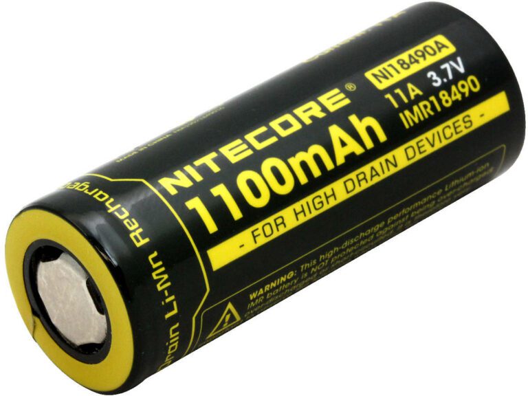 nitecore-imr18490-li-ion-nl18490a-1100mah nitecore-imr18490-li-ion-nl18490a-1100mah
