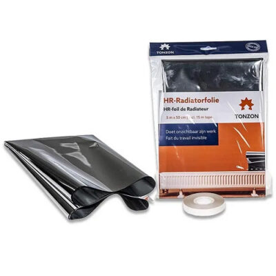 Tonzon - Radiatorfolie HR Kleefband - 50cm x 5m